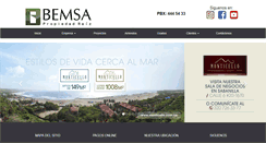 Desktop Screenshot of bemsa.com.co