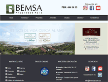 Tablet Screenshot of bemsa.com.co